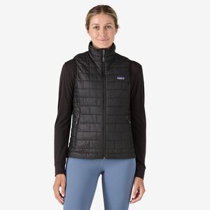 Patagonia Nano Puff Vest Black PrimaLoft 84247-BLK Women’s Size S